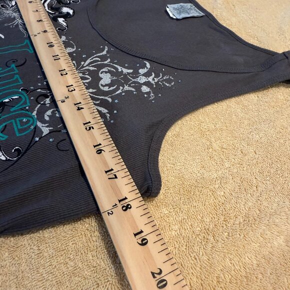 NWT Ransom Graphic Ribbed Knit Tank Top, size XL - Picture 4 of 10